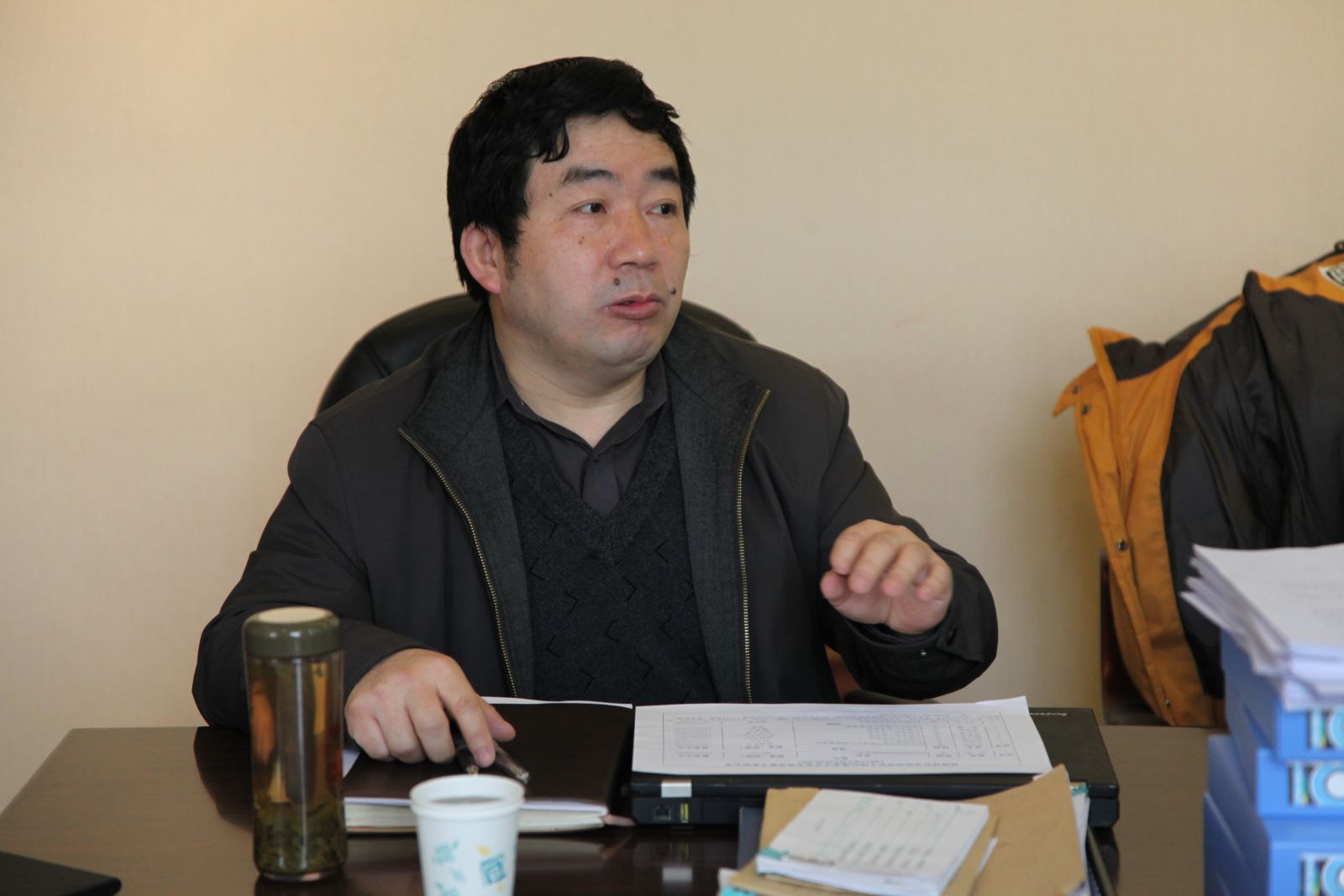 王延中所长讲话（摄像：马爽）